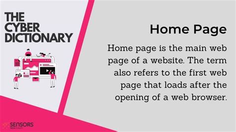 homepage definition.